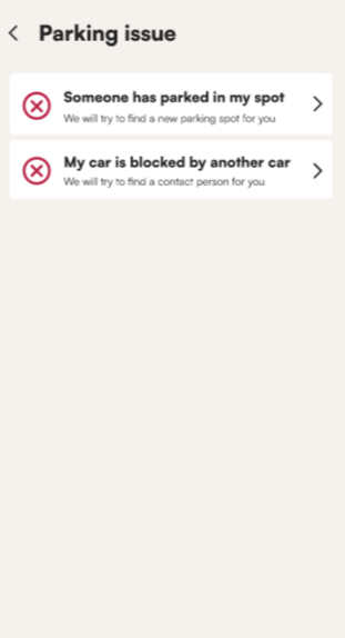 Tidaro parking issues reporting dashboard